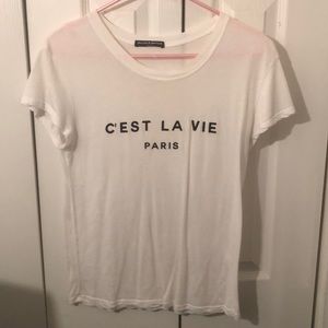 Brandy Melville C’est La Vie T-shirt